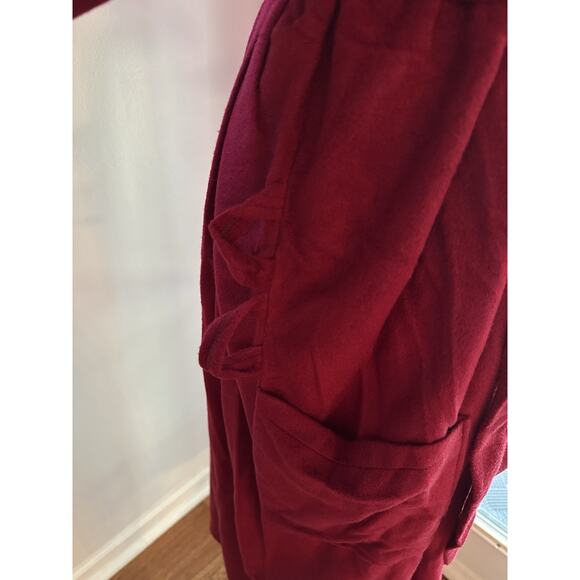 Vintage Robe~King Of The Robe~ Red Pockets Tie 70s 80s NEW Old Stock One Size - Picture 3 of 9